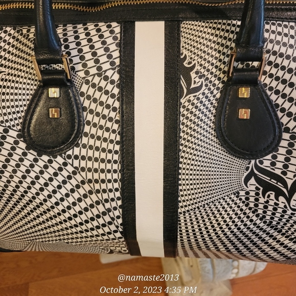 L.A.M.B. by Gwen Stefani Samburu Duffel Bag Travel Bag Luxury Designer Bag #554 - Picture 15 of 17